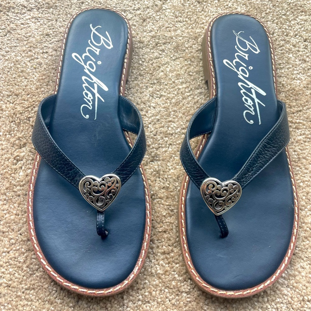 Navy Brighton Sandle